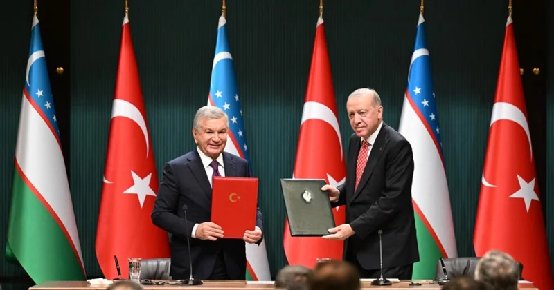 Türkiye ile Özbekistan arasında 5 anlaşma imzalandı