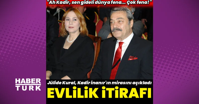 Kadir İnanır’ın hayat arkadaşı Jülide Kural dan iddialara yanıt