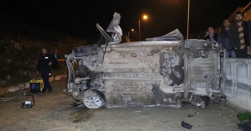 Erzurum Oltu da araç uçuruma yuvarlandı, 15 yaşındaki çocuk ölünce ölü sayısı 2 oldu