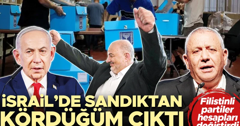Filistinli partiler hesapları değiştirdi! İsrail’de sandıktan kördüğüm çıktı