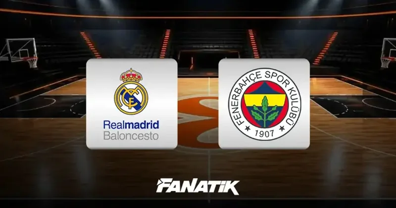CANLI Real Madrid Fenerbahçe Tarfin (EuroLeague 9. hafta maçı)