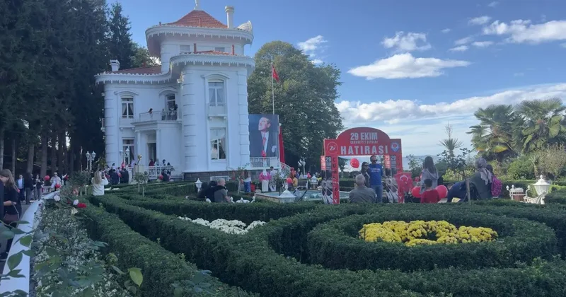 Trabzon daki Atatürk Köşkü nü 4 bin 660 kişi ziyaret etti