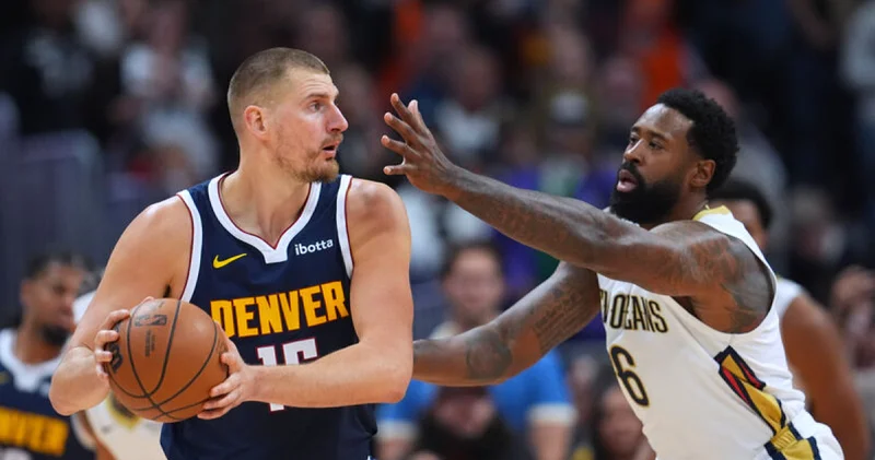 NBA de Denver Nuggets New Orleans Pelicans ı mağlup etti! Nikola Jokic 200. triple double ını yaptı