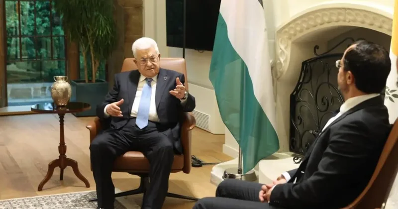 Filistin Devlet Başkanı Abbas: Yeni bir İsrail hükümetinin kurulmasının ardından diyaloğa başlayabileceğimizi umuyoruz