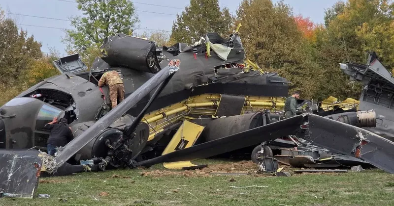 İtalyan askerlerini taşıyordu! Bosna Hersek te EUFOR a ait helikopter düştü