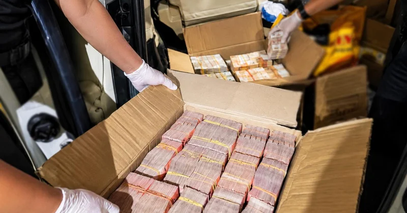 Tatile gidiyoruz diyen evli çiftin aracında 36 milyon lira bulundu
