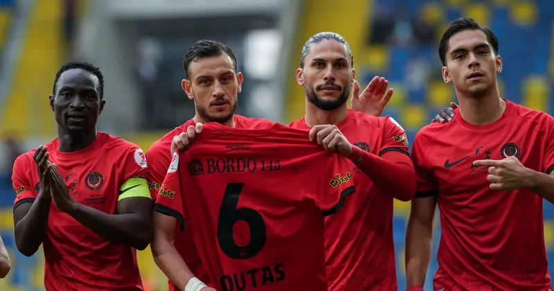 Gençlerbirliği nde Pedro Mendes ten Goutas a jest!