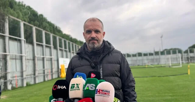 Bursaspor Teknik Direktörü Mustafa Er: Her anlamda hazırız Bursa Haberleri Habertürk Yerel Haberler