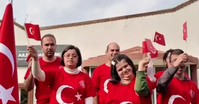 Erzurum Büyükşehir Belediyesi nin özel öğrencili Cumhuriyet klibi sosyal medyada rekor kırıyor Erzurum Son Dakika Haberleri Habertürk Yerel Haberler