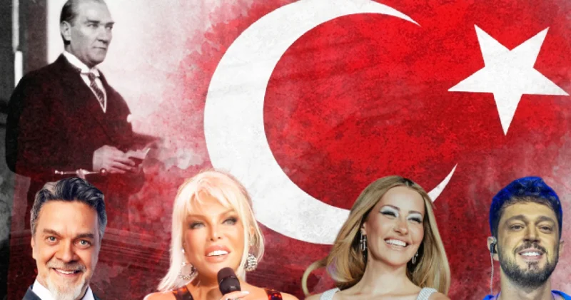 Ünlülerden 29 Ekim Cumhuriyet Bayramı paylaşımları