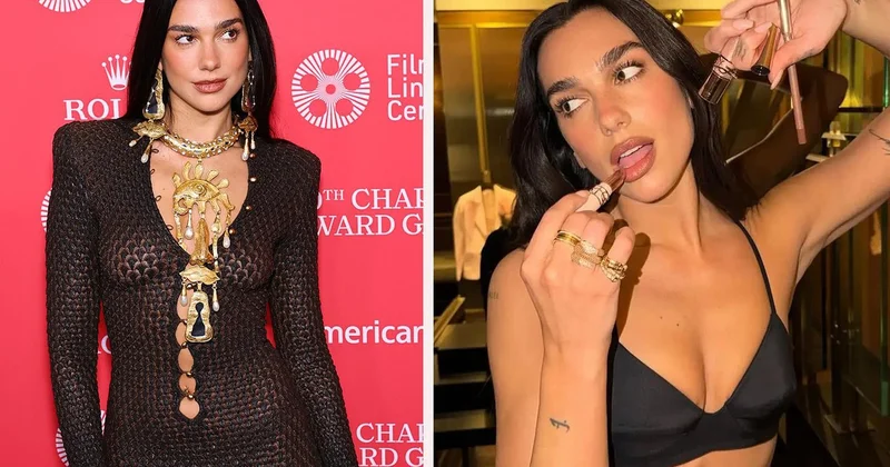 Dua Lipa nın ilginç yemek alışkanlıkları ortaya çıktı