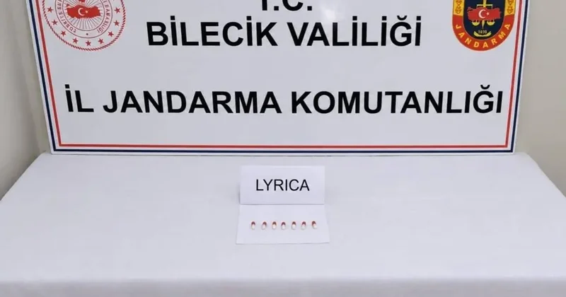 Bilecik’te yol kontrolünde uyuşturucu hap ele geçirildi