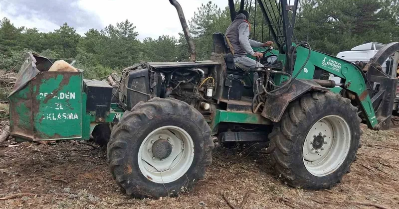 Eskişehir Mihalıççık taki 2 milyon TL lik kayıp kepçe için jandarma incelemesi sürüyor