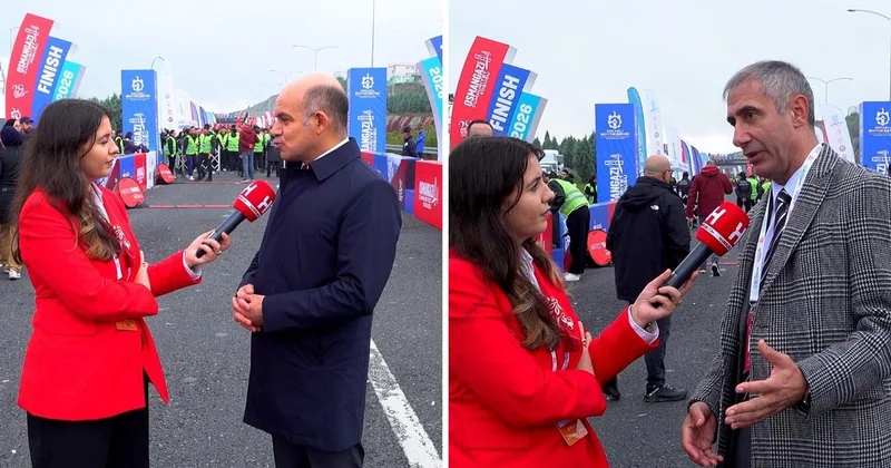 Osmangazi Köprüsü’nde Cumhuriyet coşkusu: 19 ülkeden 6 bin 500 kişi koştu