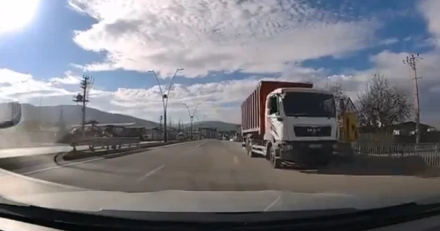 Ters şeritte dehşet anları Bursa Haberleri