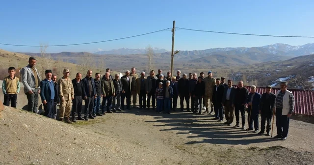 Güroymak Kaymakamı Uzun dan köy ziyareti Bitlis Haberleri