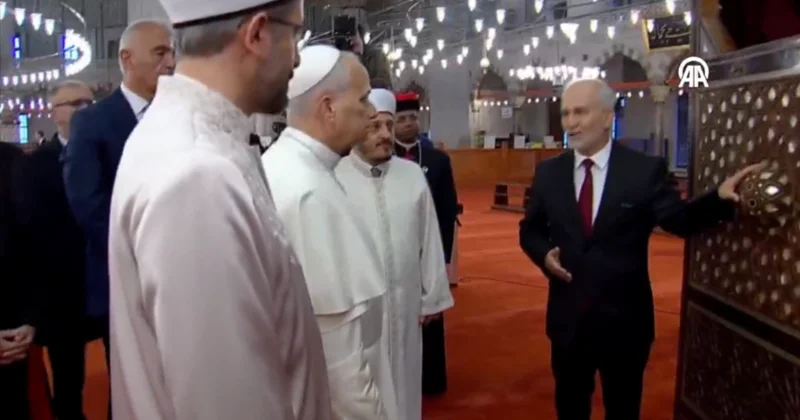 Papa Sultanahmet Camii ni ziyarete geliyor Sözcü Gazetesi