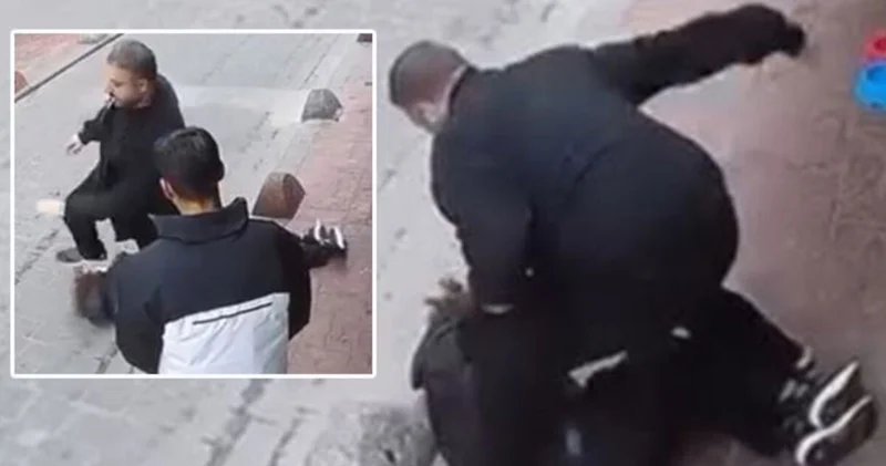 Küfürleşme kavgasında kan donduran şiddet! Defalarca yumruklayıp tekmeledi Son dakika haberi Son dakika haberleri