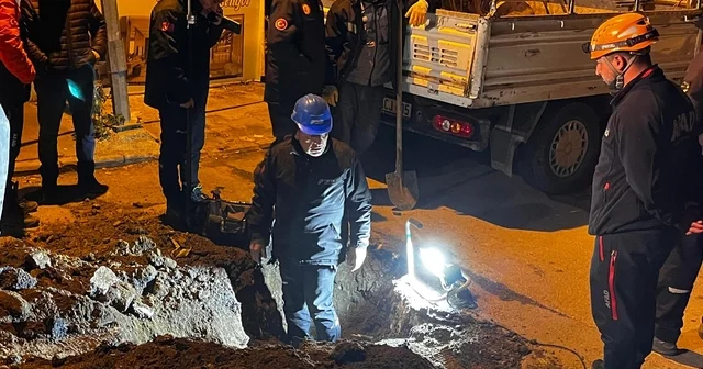 Doğal gaz sızıntısı ihbarı ekipleri alarma geçirdi Erzurum Haberleri