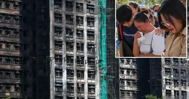 Hong Kong da Tai Po yangınında hayatını kaybedenler için 3 gün yas ilan edildi Dünya Haberleri