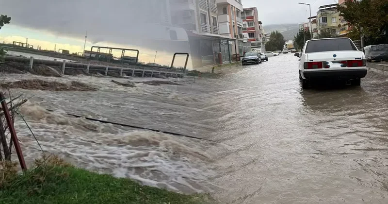 Bir yanda Çanakkale diğer yanda İzmir! Sağanak yağış hayatı felç etti