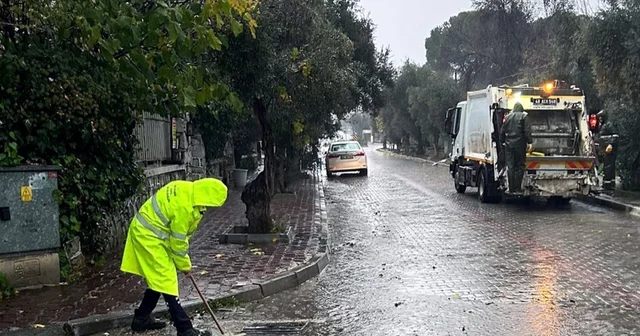 MUSKİ ekipleri yağmur mesaisinde Muğla Haberleri