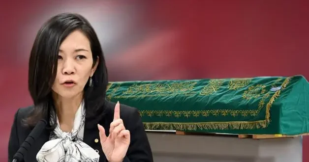 Japon vekil Müslümanların cenazesinden rahatsız oldu: Ya yakılmayı kabul edin ya da cenazenizi ülkenize götürün