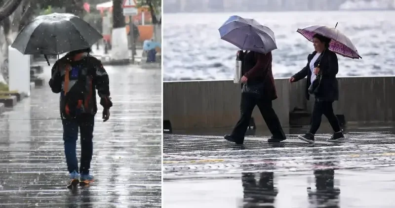 Kış geri dönüyor: 8 ile kodlu uyarı yapıldı! Antalya, Aydın, Balıkesir, Çanakkale, Denizli, İzmir, Manisa, Muğla hava durumu Gündem Haberleri
