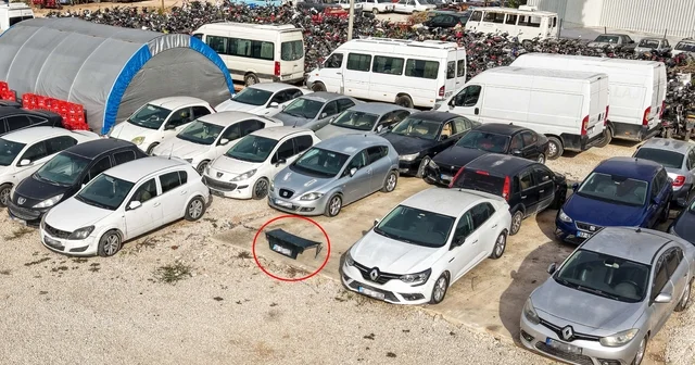 Hacizli bagaj kapağı, 3 yıldır yediemin otoparkında bekliyor Antalya Haberleri