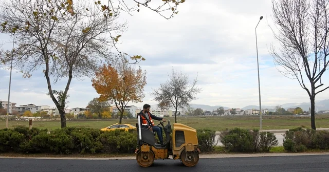 Osmangazi de park içi yollar yenilendi Bursa Haberleri