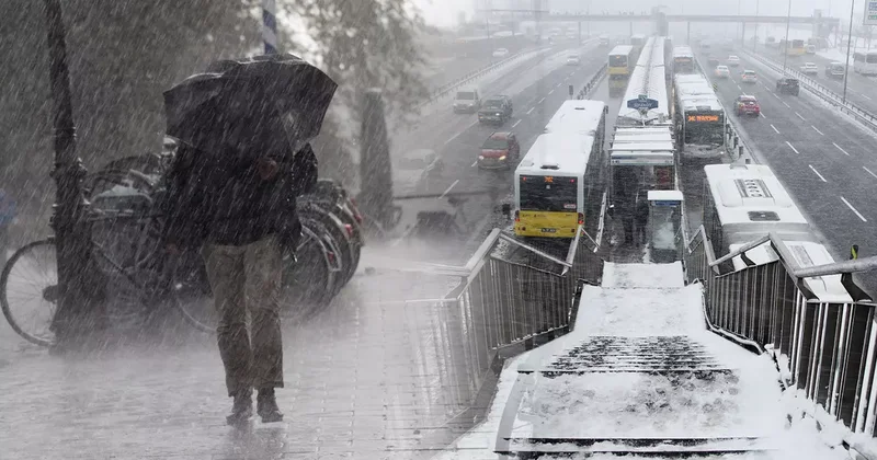 MGM den turuncu ve sarı kodlu uyarılar: 8 kente dikkat! Kuvvetli sağanak ve kar geliyor!