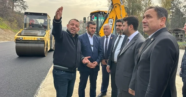 Milletvekilleri, Ergenekon Mahallesi ndeki çalışmaları inceledi Karabük Haberleri