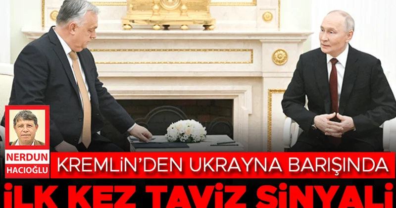 Kremlin’den Ukrayna barışında ilk kez taviz sinyali