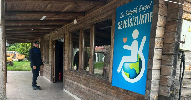 Engelliler derneğine bağlı dükkan mühürlendi