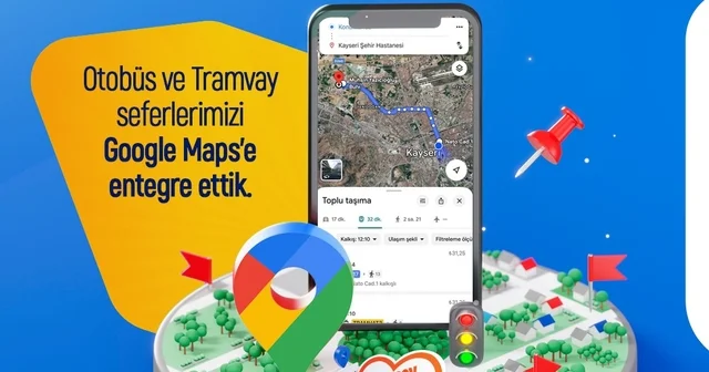 Büyükşehir den ulaşımda dijital dönüşüm hamlesi: GTFS ile toplu taşımada yeni dönem başladı Kayseri Haberleri