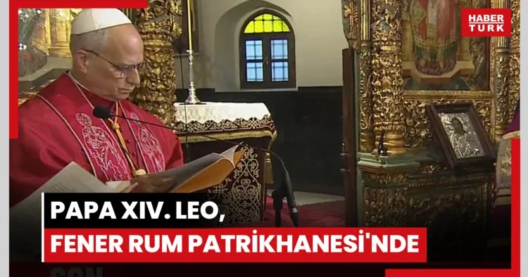 Papa XIV. Leo, Fener Rum Patrikhanesi nde