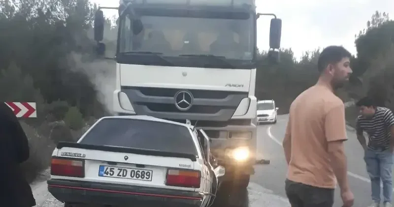 Manisa da feci çarpışma: Bir kişi hayatını kaybetti Manisa Haberleri