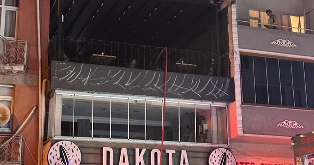 Patlayan pelet soba kafede yangın çıkardı Bursa Haberleri