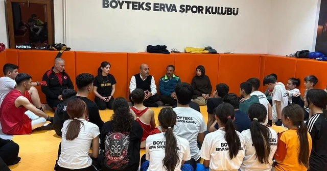 ERVA sporcularına değerler eğitimi Kayseri Haberleri