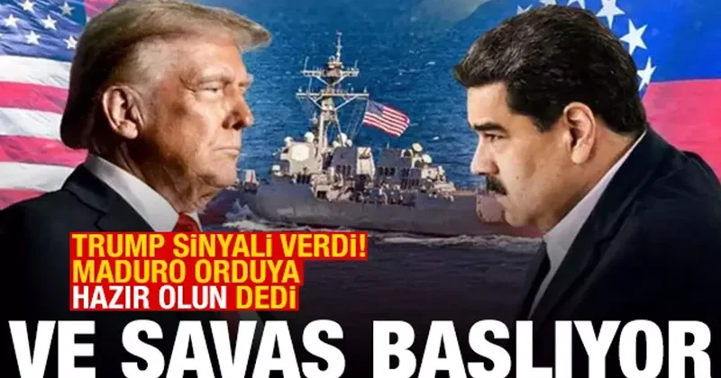 Trump tan Venezuela ya kara operasyonu tehdidi! Maduro dan orduya talimat