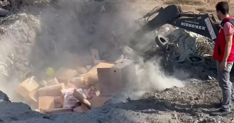 Bakanlık tarafından ele geçirildi: 1 ton malzeme toprağa gömülerek imha edildi!