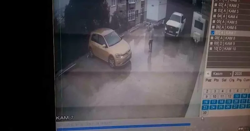 Otoparktan çıkan otomobil, 10 metrelik yükseklikten bahçeye uçtu: 1 yaralı