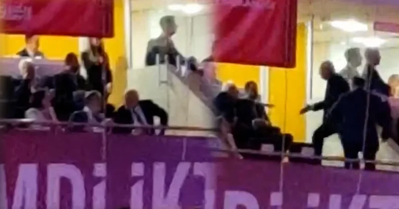 Erdoğan videosunu gören AKP li Elitaş salonu terk etti! Sözcü Gazetesi