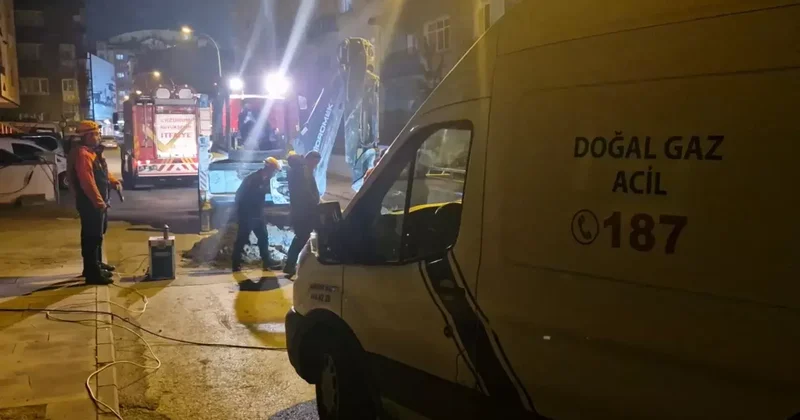 Erzurum da Doğal Gaz Sızıntısı Alarmı