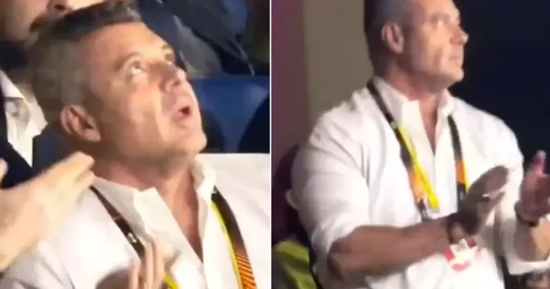 Taraftarın tepki gösterdiği olayı Sadettin Saran ayakta alkışladı