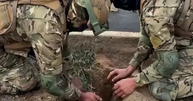 Suriye de Her asker bir fidan kampanyası başlatıldı VİDEO İZLE