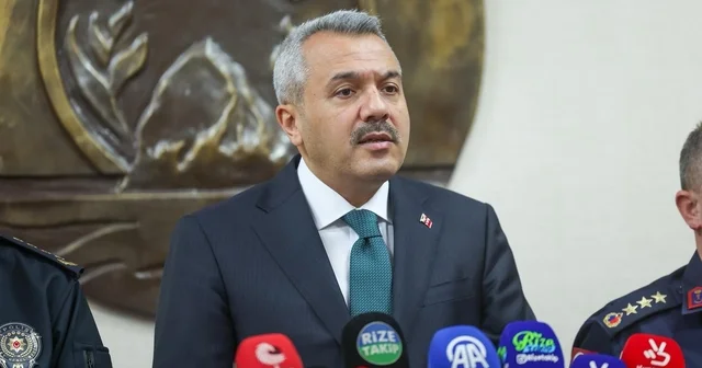 Rize Valisi Baydaş 1 yıllık asayiş bilançosunu açıkladı Rize Haberleri