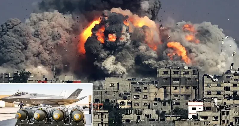 İsrail Gazze de 900 kiloluk ABD bombalarıyla 15 kişilik aileyi yok etti Dünya Haberleri