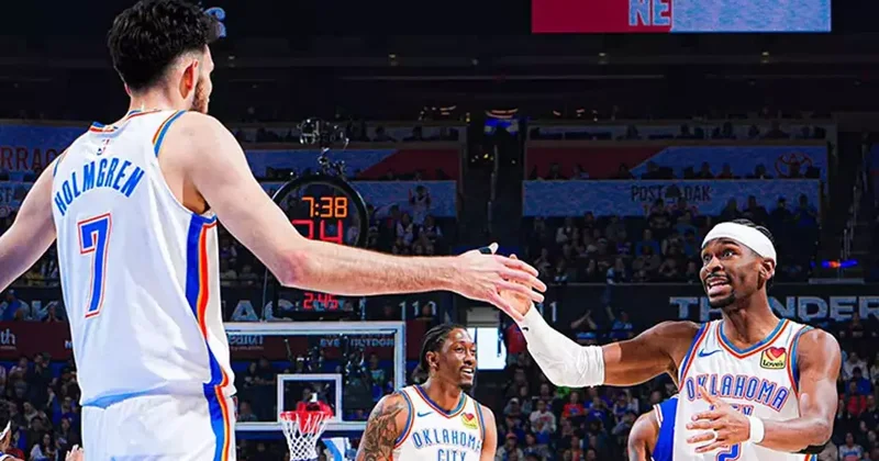 OKC Thunder, Shai ve Holmgren ikilisiyle kazandı Fanatik Gazetesi Basketbol Haberleri Spor
