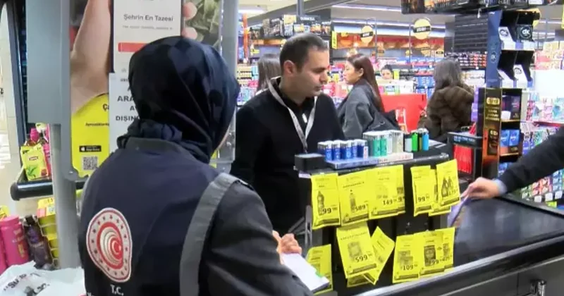 Ankara da asgari ücret ve yılbaşı öncesi fahiş fiyat denetimi yapıldı